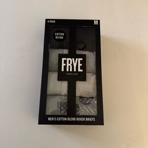Frye Boxer Briefs Mens Medium 4 Pack Gray